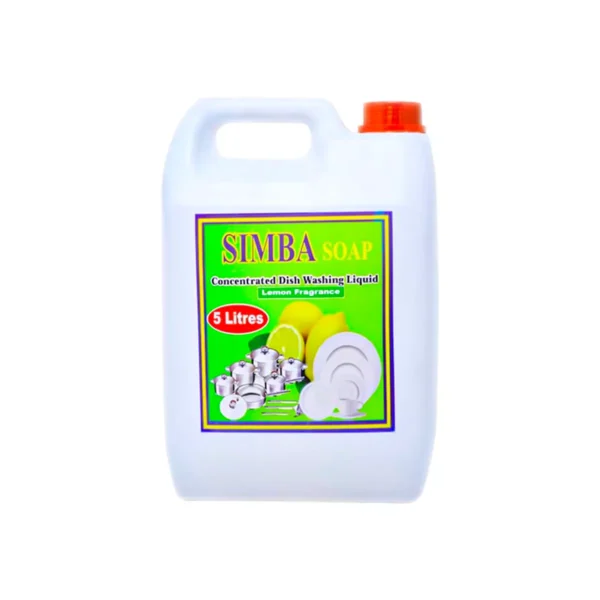 Simba Concentrated Dish Washing Liquid Soap 5L